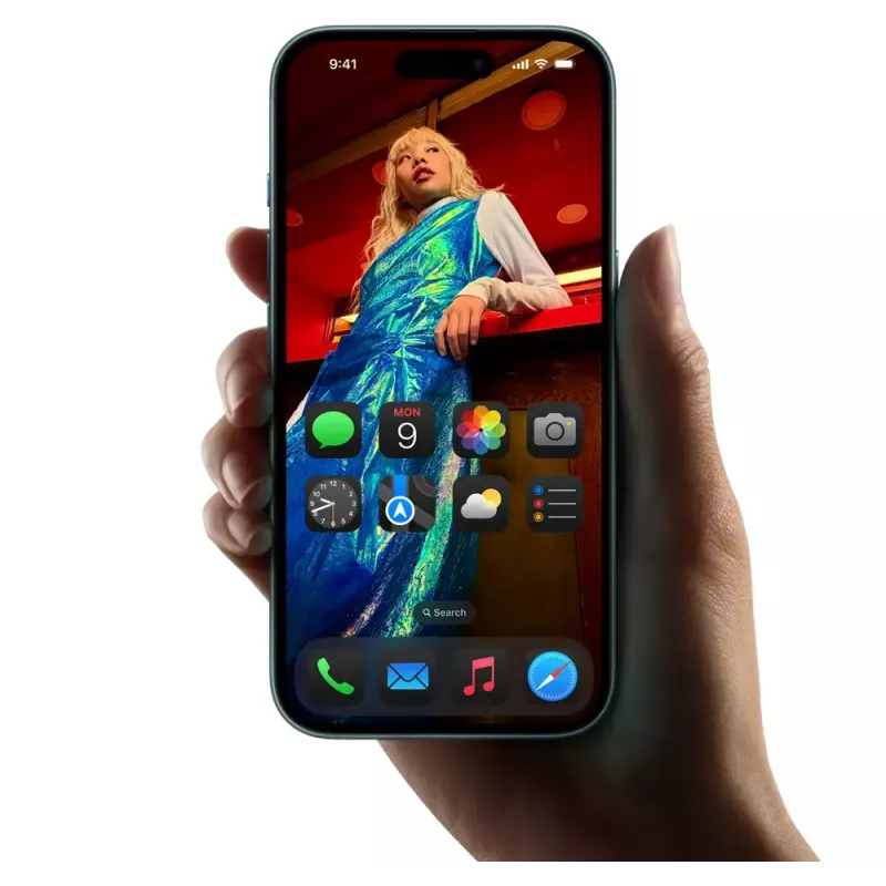 Viedtālrunis Apple iPhone 16 — 6,1 collas (15,5 cm), A18, 128 GB, Divas SIM, 48 MP divkameru aizmugurē, Tirkīzzils