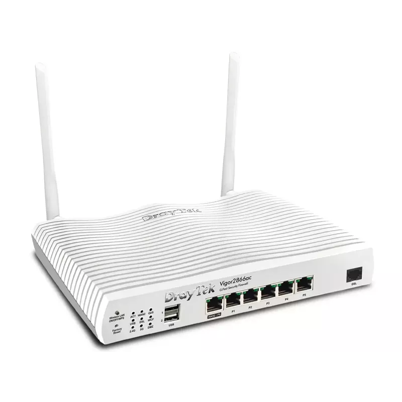 Galda maršrutētājs DrayTek Vigor 2866AX Dual-band Wi-Fi 6