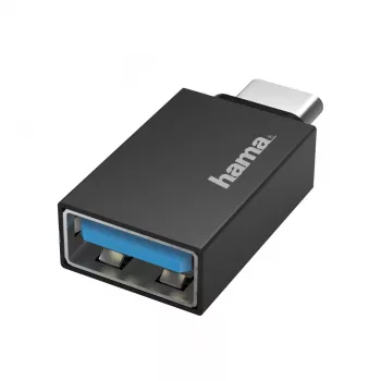 Hama USB OTG adapteris, USB-C spraudnis - USB ligzda, USB 3.2 Gen 1, 5 Gbit/s