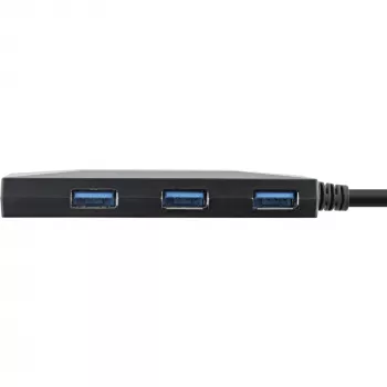 InLine USB 3.2 Gen.1 centrmezgls, USB-C uz 2 pieslēgvietām USB-C un 3 pieslēgvietām USB-A, bez barošanas bloka