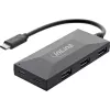 InLine USB 3.2 Gen.1 centrmezgls, USB-C uz 2 pieslēgvietām USB-C un 3 pieslēgvietām USB-A, bez barošanas bloka