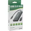 InLine USB 3.2 Gen.1 centrmezgls, USB-C uz 2 pieslēgvietām USB-C un 3 pieslēgvietām USB-A, bez barošanas bloka