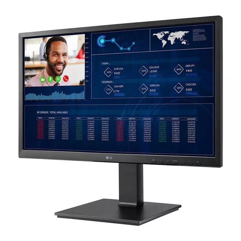 LG 24CQ651I-6P 23,8 collu Full HD viss vienā plānais klients, Intel Pentium N6005, 8GB RAM, 16GB eMMC