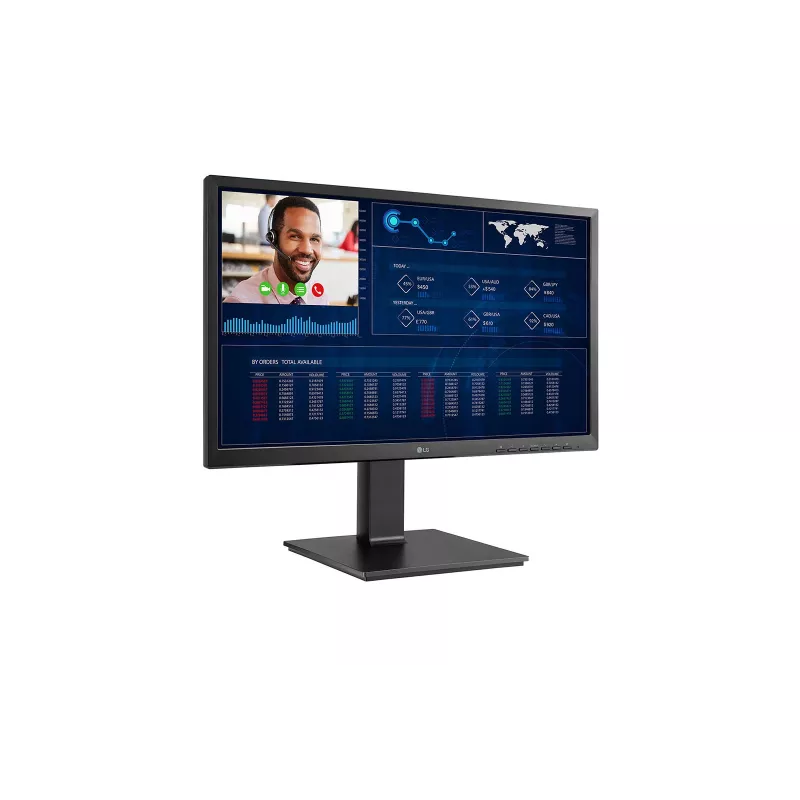 LG 24CQ651I-6P 23,8 collu Full HD viss vienā plānais klients, Intel Pentium N6005, 8GB RAM, 16GB eMMC
