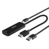 HDMI uz USB Type-C pārveidotājs Lindy 43423 ar USB strāvas ieeju, 0,2 m kabelis, HDMI + USB-C savienotāji
