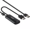 HDMI uz USB Type-C pārveidotājs Lindy 43423 ar USB strāvas ieeju, 0,2 m kabelis, HDMI + USB-C savienotāji