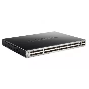 D-Link DGS-3130-54S pārvaldāms L3 slēdzis, melns, pelēks