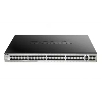 D-Link DGS-3130-54S pārvaldāms L3 slēdzis, melns, pelēks