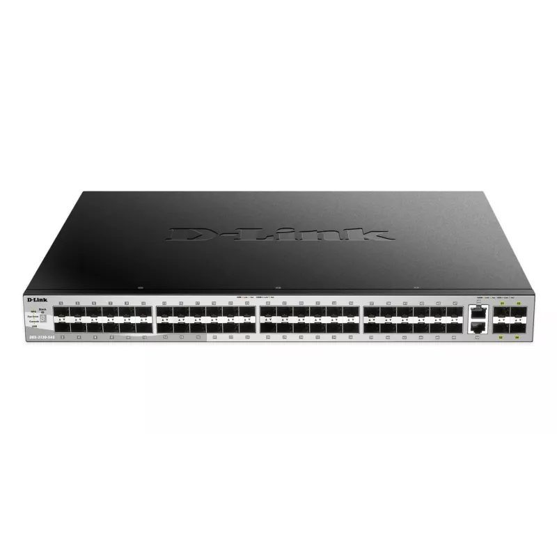 D-Link DGS-3130-54S pārvaldāms L3 slēdzis, melns, pelēks