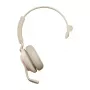 Jabra Evolve2 65 USB-C UC Mono - Bēšs, Bezvadu, Birojs/Zvanu centrs, 20 - 20000 Hz, 99.2 g, Austiņas, Bēšs