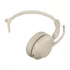 Jabra Evolve2 65 USB-C UC Mono - Bēšs, Bezvadu, Birojs/Zvanu centrs, 20 - 20000 Hz, 99.2 g, Austiņas, Bēšs