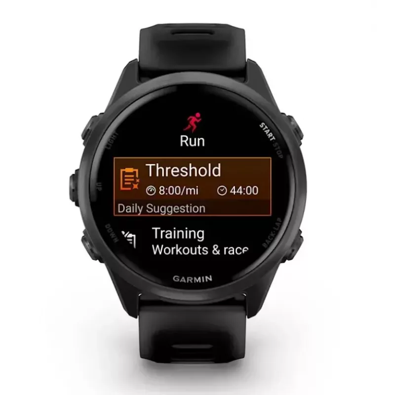 Viedpulkstenis GARMIN Forerunner 570 42 mm AMOLED 1,2 collas 390×390 Skārienekrāns Wi‑Fi GPS Melns