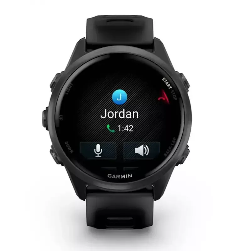 Viedpulkstenis GARMIN Forerunner 570 42 mm AMOLED 1,2 collas 390×390 Skārienekrāns Wi‑Fi GPS Melns