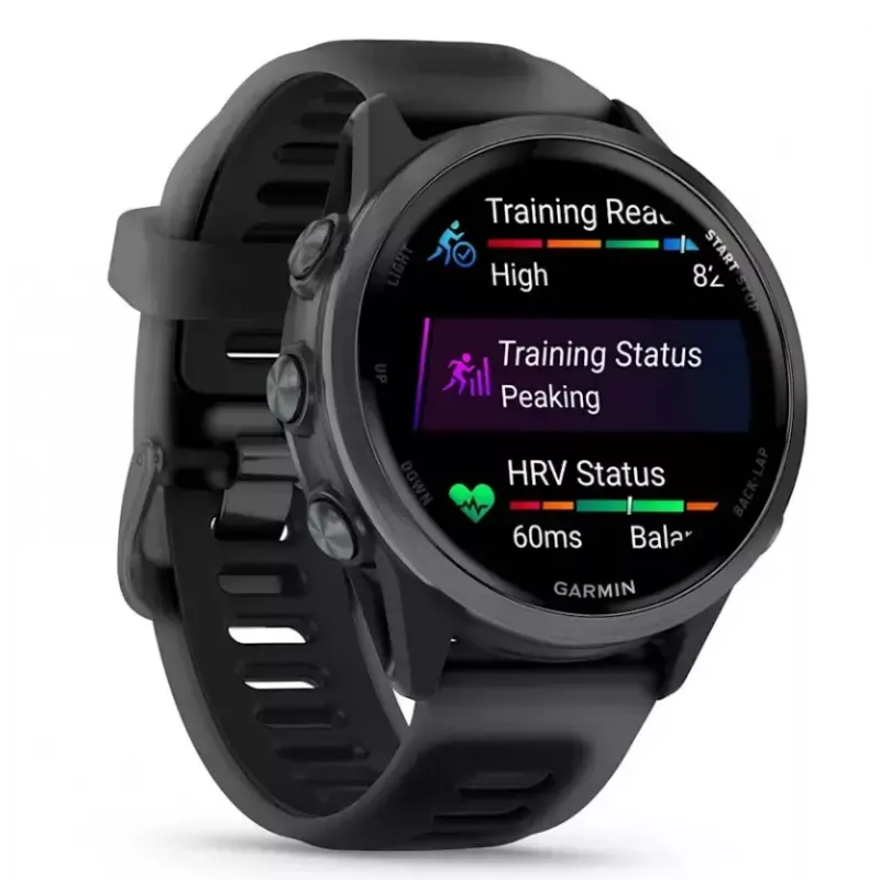 Viedpulkstenis GARMIN Forerunner 570 42 mm AMOLED 1,2 collas 390×390 Skārienekrāns Wi‑Fi GPS Melns