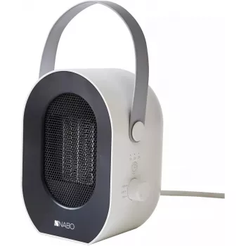 Ventilatora elektriskais sildītājs NABO HT 650 650 W Iekštelpām Balts