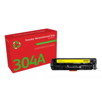 Toner Xerox Toner Everyday HP 304A CC532A 2000 lappuses Dzeltens
