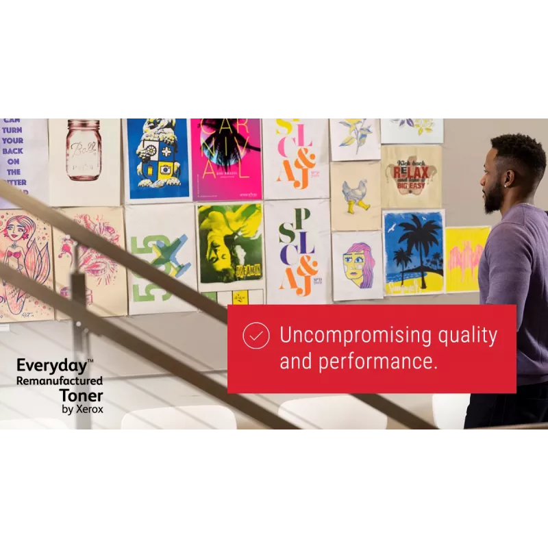 Everyday™ Mono atjaunotais toneris, Xerox, saderīgs ar HP 87A (CF287A), standarta ietilpība