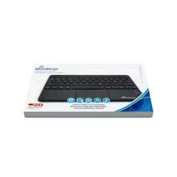 Tastatūra MediaRange MROS130 Office Bluetooth QWERTZ vācu Šveices melna