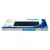 Klaviatūra MediaRange MROS101 Office USB QWERTZ vācu melna
