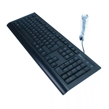 Klaviatūra MediaRange MROS101 Office USB QWERTZ vācu melna