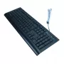 Klaviatūra MediaRange MROS101 Office USB QWERTZ vācu melna