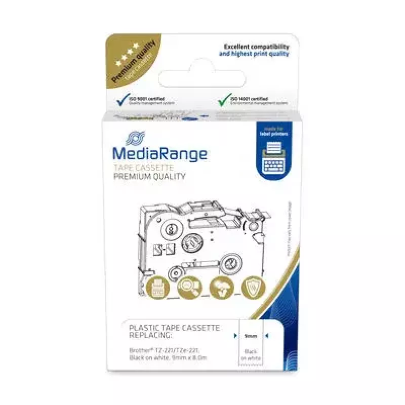 Plastmasas lentas kasete MediaRange TZ-221