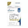 Plastmasas lentes kasete MediaRange TZ-251 24mm 8m melns uz balta