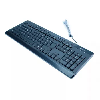 tastatūra MediaRange MROS102 Universal USB QWERTZ English Melns