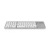Tastatūra MediaRange MROS133 Office Bluetooth QWERTZ vācu/šveiciešu sudraba