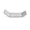 Tastatūra MediaRange MROS133 Office Bluetooth QWERTZ vācu/šveiciešu sudraba