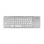 Tastatūra MediaRange MROS133 Office Bluetooth QWERTZ vācu/šveiciešu sudraba