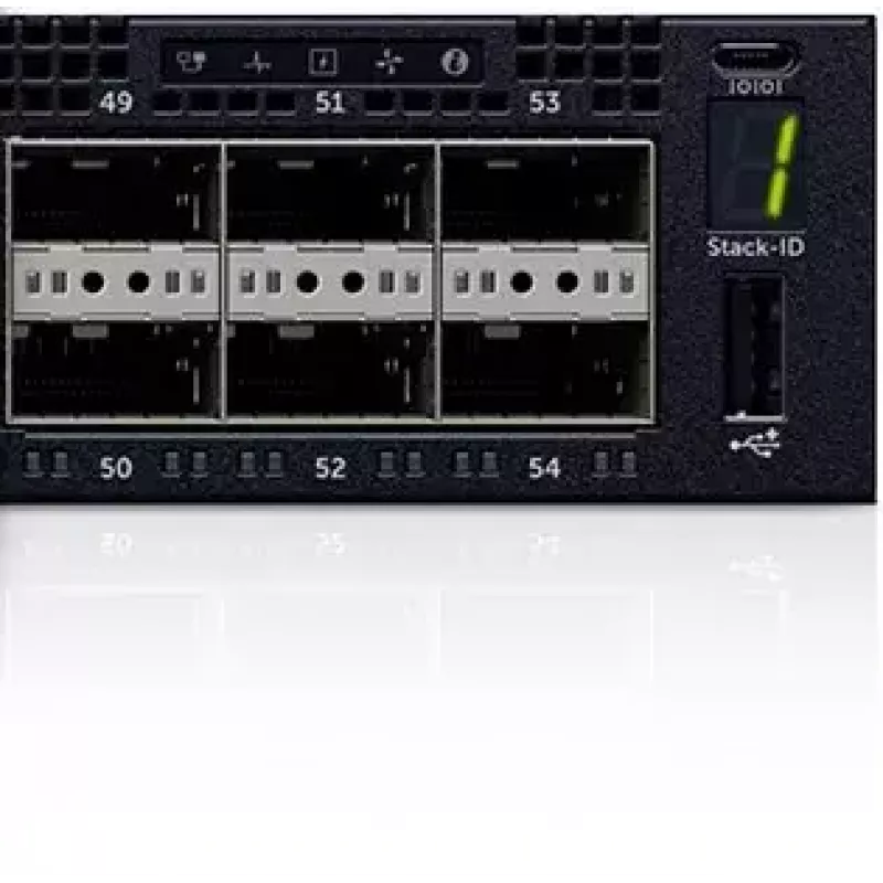 Pārvaldāms slēdzis DELL S-Series S4148F-ON L2/L3 1U Melns USB 2.0
