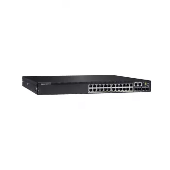 DELL N2224PX-ON Pārvaldāms L3 2.5G Ethernet (100/1000/2500) Power over Ethernet (PoE) 1U Melns
