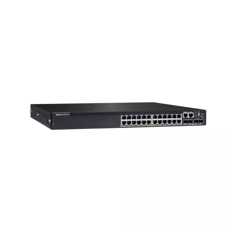 DELL N2224PX-ON Pārvaldāms L3 2.5G Ethernet (100/1000/2500) Power over Ethernet (PoE) 1U Melns