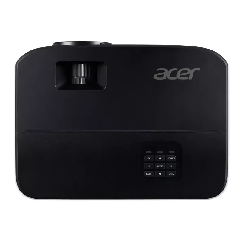 Acer X1329 standarta projekcijas projektors 4800 ANSI lūmenu DLP WXGA 1280x800 melns