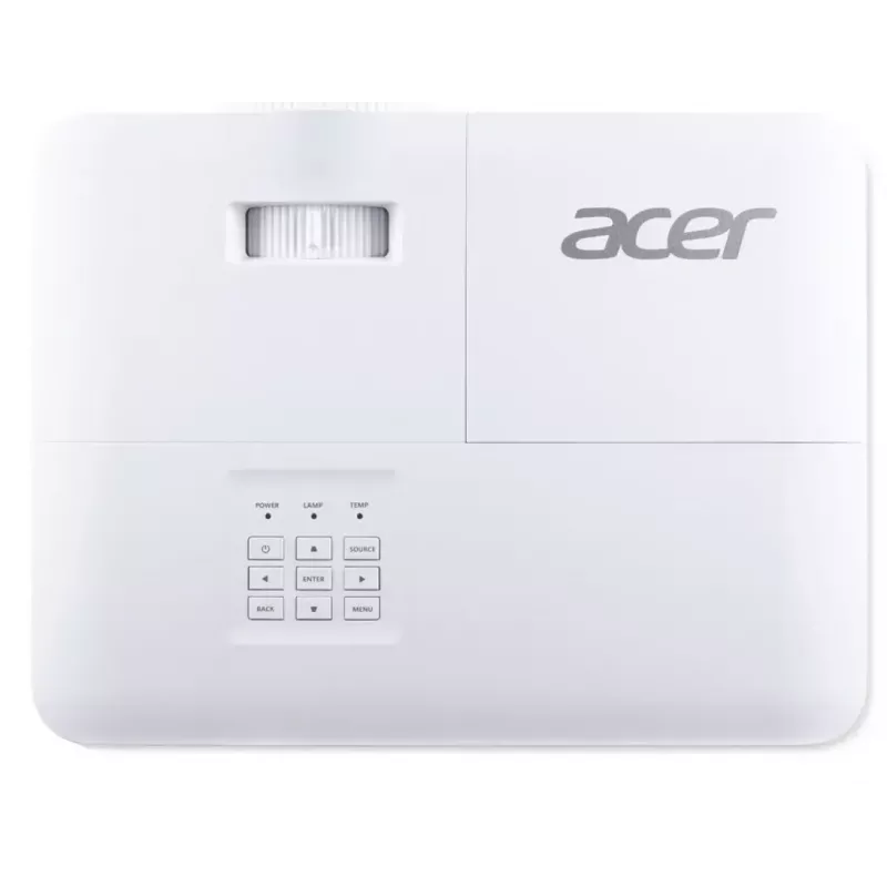 Projektors Acer P1358i — DLP, 5200 ANSI lm, 16:9, lampa, 5000/10000 h, balts