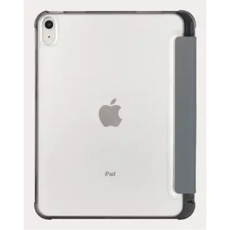 Folio maciņš Tucano Satin iPad 10,9 collas 2022 pelēks caurspīdīgs