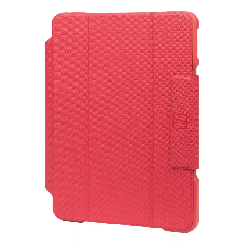 Folio bufera maciņš TUCANO ALUNNO Apple iPad 10,9 collām (7.–10. paaudze) – izturīgs, sarkans, 370 g