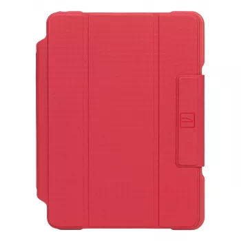 Folio bufera maciņš TUCANO ALUNNO Apple iPad 10,9 collām (7.–10. paaudze) – izturīgs, sarkans, 370 g