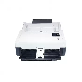 ADF skeneris Avision AD345GN — A4, 1200 x 1200 DPI, abpusējā, 100-lapu ADF, CIS, balts
