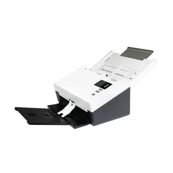 ADF skeneris Avision AD345GN — A4, 1200 x 1200 DPI, abpusējā, 100-lapu ADF, CIS, balts