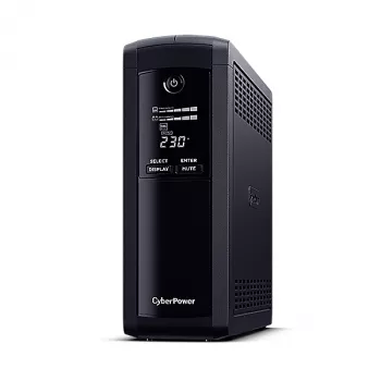 CyberPower VP1200ELCD nepārtrauktās barošanas avots (UPS) Line-Interactive 1.2 kVA 720 W 5 AC kontaktligzdas
