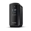 CyberPower CP550EPFCLCD nepārtrauktās barošanas avots (UPS) līnijas interaktīvais 0,55 kVA 350 W 6 maiņstrāvas kontaktligzdas(-u)