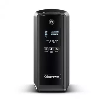 CyberPower CP550EPFCLCD nepārtrauktās barošanas avots (UPS) līnijas interaktīvais 0,55 kVA 350 W 6 maiņstrāvas kontaktligzdas(-u)