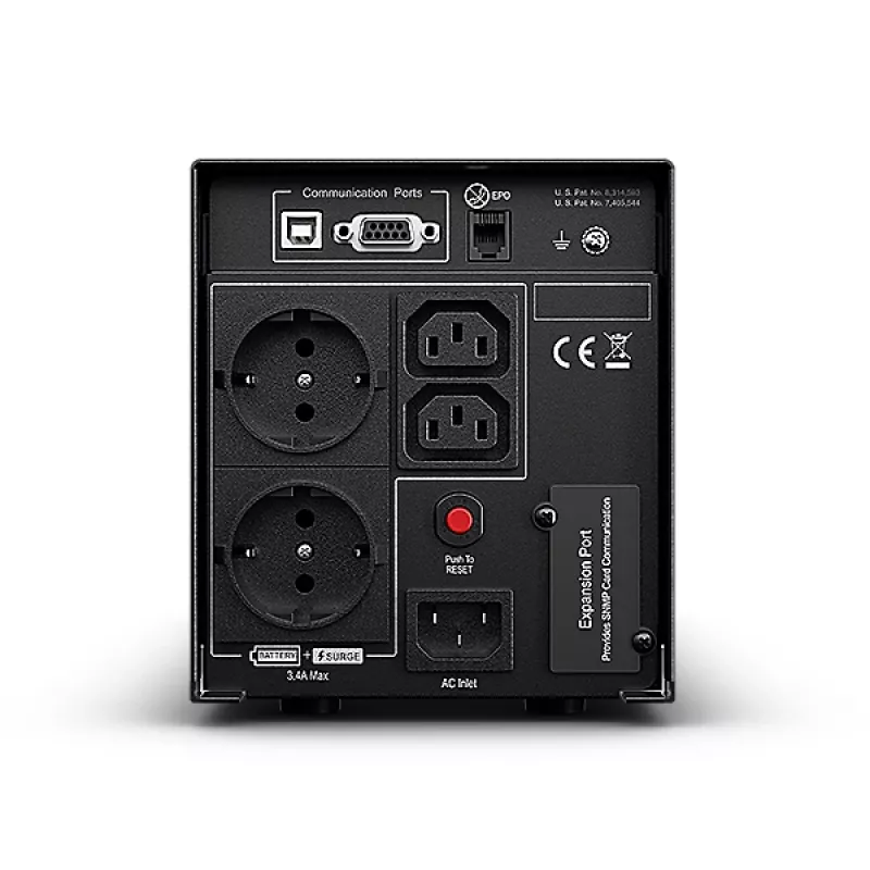 CyberPower PR750ELCDGR nepārtrauktās barošanas avots (UPS) Line-Interactive 0.75 kVA 675 W 4 AC kontaktligzdas