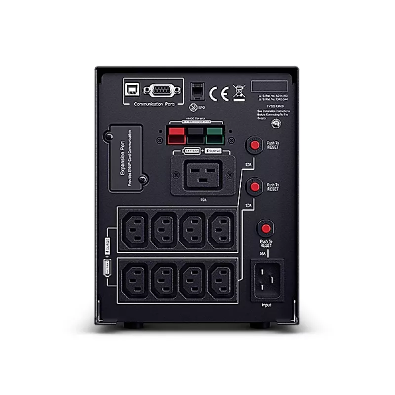 CyberPower PR3000ELCDSXL nepārtrauktās barošanas avots (UPS) Line-Interactive 3 kVA 2700 W 9 AC kontaktligzdas