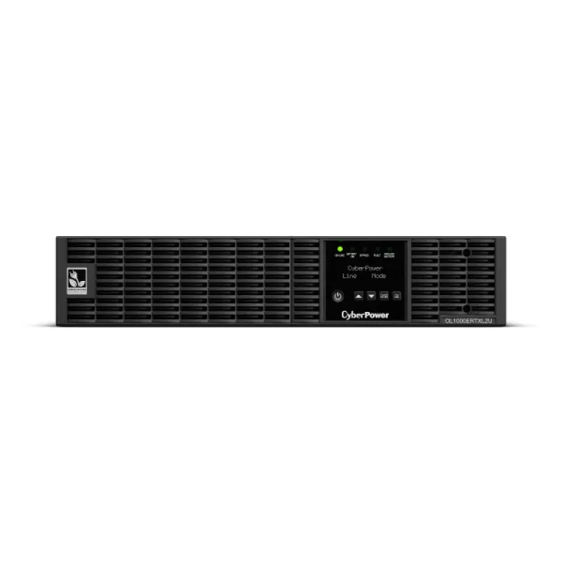 CyberPower OL1000ERTXL2U nepārtrauktās barošanas avots (UPS) Dubultās pārveidošanas (Online) 1 kVA 900 W 8 AC kontaktligzdas