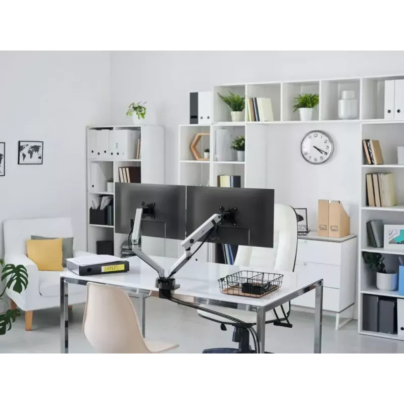 Monitora stiprinājums Durable 509723 81.3 cm Sienas Sudraba Spīļveida 8 kg