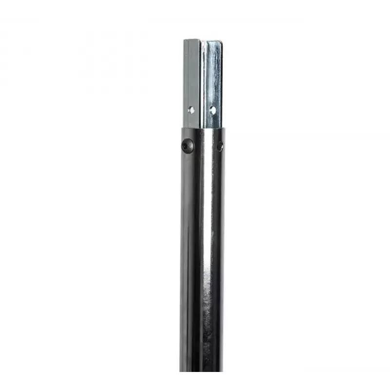 Iekšējais staba savienotājs B-TECH SYSTEM 2 Ø50 mm stabiem, tērauda cinka apdare, 30×40×200 mm