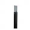 Iekšējais staba savienotājs B-TECH SYSTEM 2 Ø50 mm stabiem, tērauda cinka apdare, 30×40×200 mm